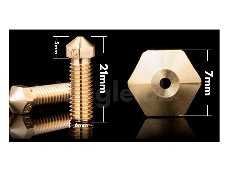 Boquilla Acero Endurecido Volcano TriangleLab