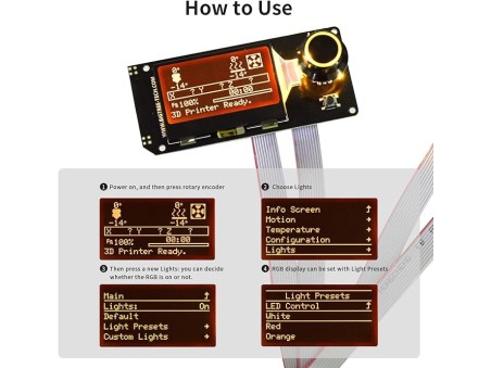 Pantalla Bigtreetech Mini12864 V1.0