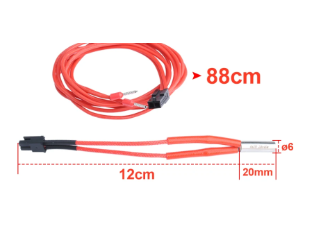 Resistencia 40w 24v Cable 100cm