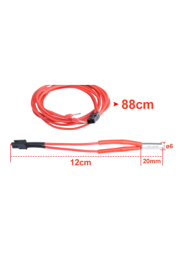 Resistencia 60w 24v Cable 100cm