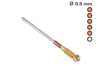 Boquilla Laton para Prusa Hotend Nextruder (MK3, MK4, Core One y XL) 2