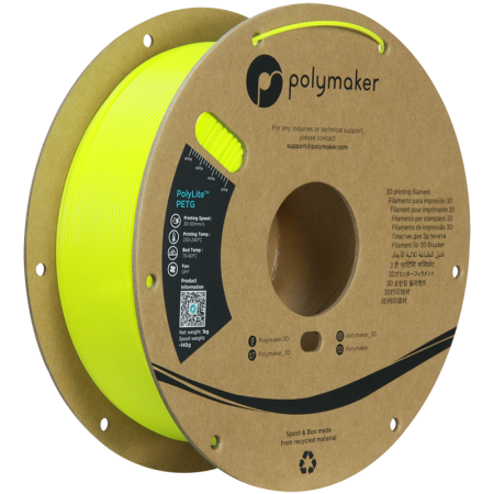 Polymaker PolyLite PETG – Filamento PETG fuerte y fiable