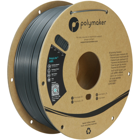 Polymaker PolyLite ABS – Filamento ABS preciso y resistente
