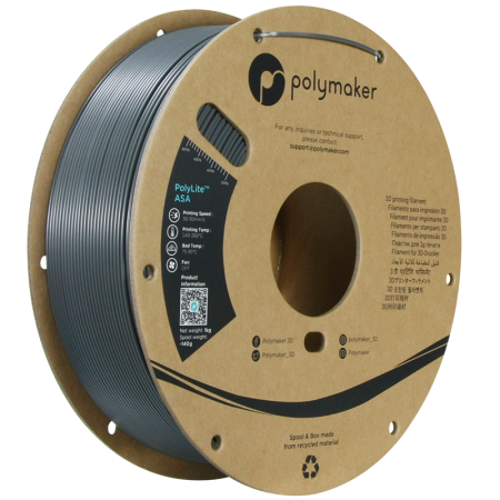 Polymaker PolyLite ASA – Filamento ASA resistente a exteriores