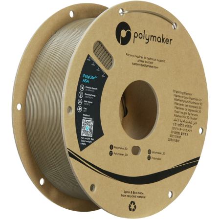Polymaker PolyLite ASA – Filamento ASA resistente a exteriores