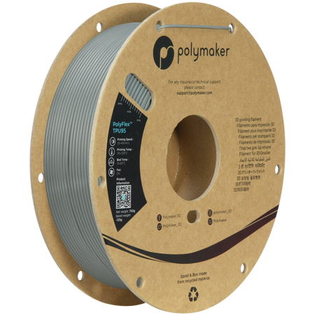 Polymaker PolyFlex TPU-95A – Filamento flexible y duradero