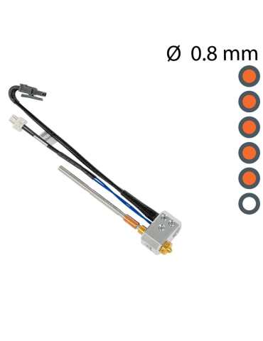 Extrusor Nextruder de latón - 0,80 mm para Prusa MK4 XL...