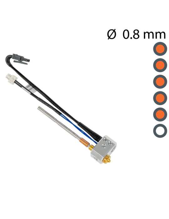 Extrusor Nextruder de latón - 0,80 mm para Prusa MK4 XL MK3.9 MK4S CORE One/+ CORE One L