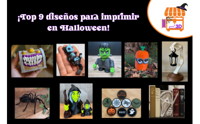Top 9 modelos 3D para imprimir en Halloween 2025